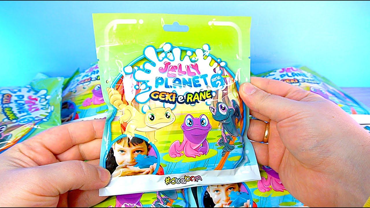 ГЕККОНЫ И ЛЯГУШКИ СЕРИЯ JELLY PLANET SBABAM смотреть онлайн