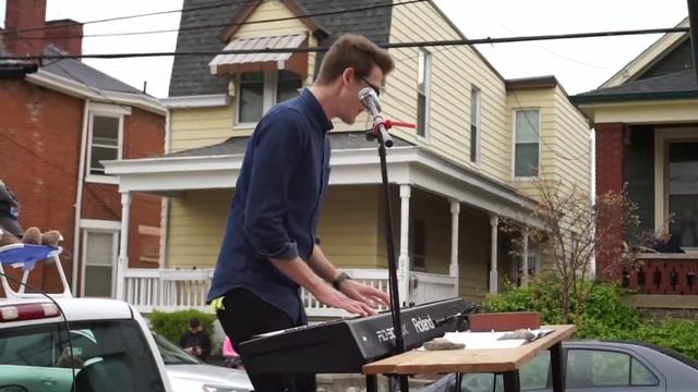 Truck Bed Sing-along Tour -- Lean On Me Bill Withers Cover смотреть онлайн