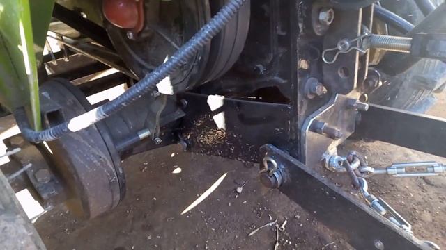 Трехточечная навеска мототрактора DW150RXi смотреть онлайн