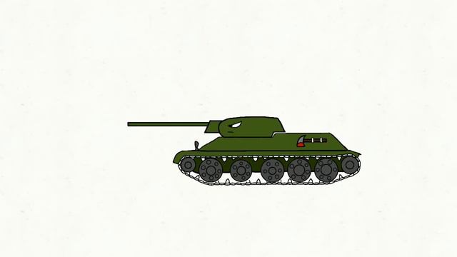 Тренировка Т-34 :) #1 Мультики про танки #recommended #tank #animation смотреть онлайн