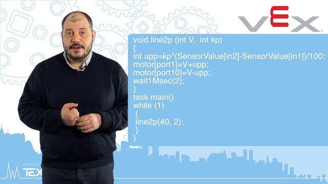 2 - Движение по линии на пропорциональном регуляторе #9 О Роботах VexEDR! смотреть онлайн