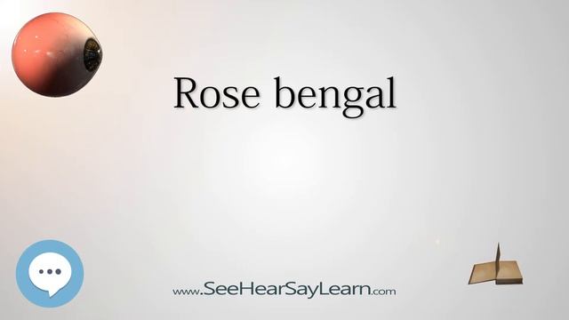 Rose Bengal (Your EYEBALLS) ?️?️?????✅