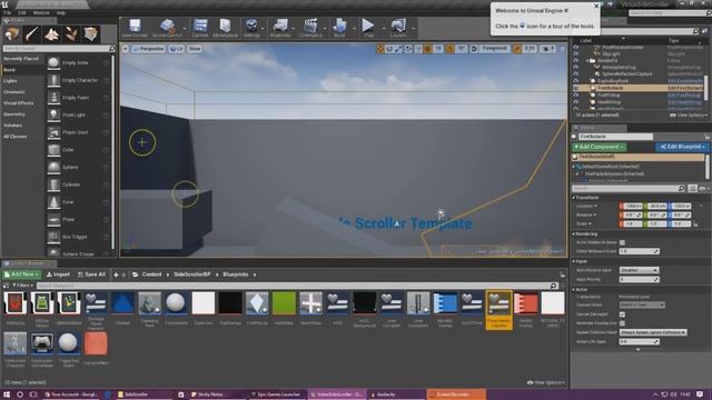 Low Health Vignette Effect - #17 Creating A SideScroller With Unreal Engine 4 смотреть онлайн