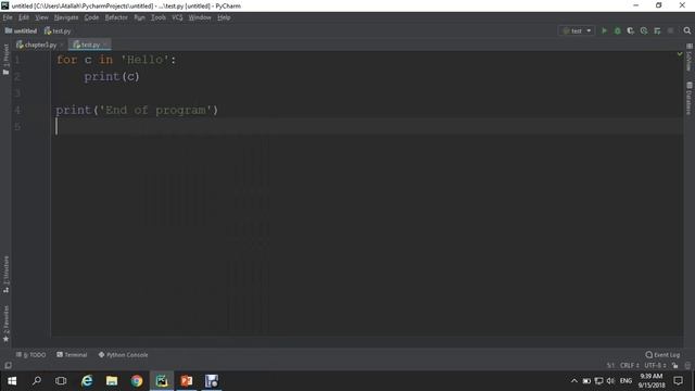 5 4 Python Fundamentals For Loop continued смотреть онлайн