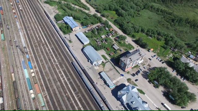 Железнодорожный  вокзал г.Печоры