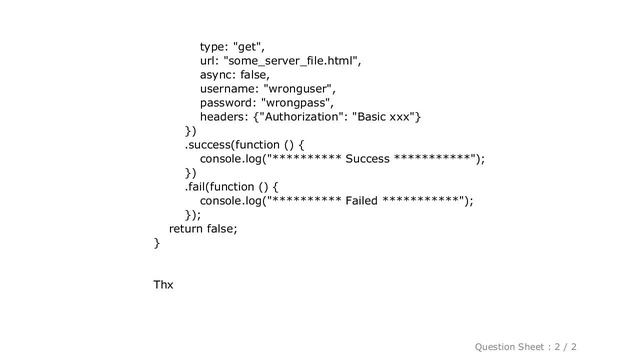 HTML : HTTP BASIC Authentication logout issue with Chrome смотреть онлайн