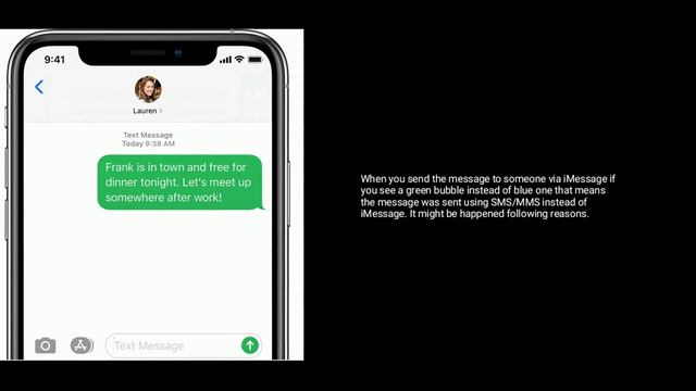 What does it Mean when a Text is Green or Blue Text Bubbles on iPhone? смотреть онлайн