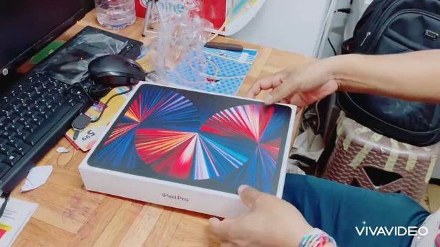 Unboxing Apple Ipad Pro 12.9” (2021) 5th Gen..256gb Wifi+cellular