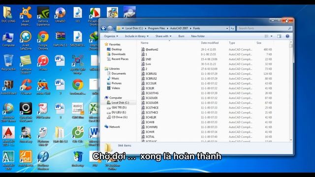 Hướng dẫn tải và cài thêm font chữ vào Autocad смотреть онлайн