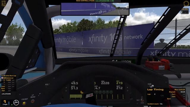iRacing com Simulator: Toyota Camrty Chicago. смотреть онлайн