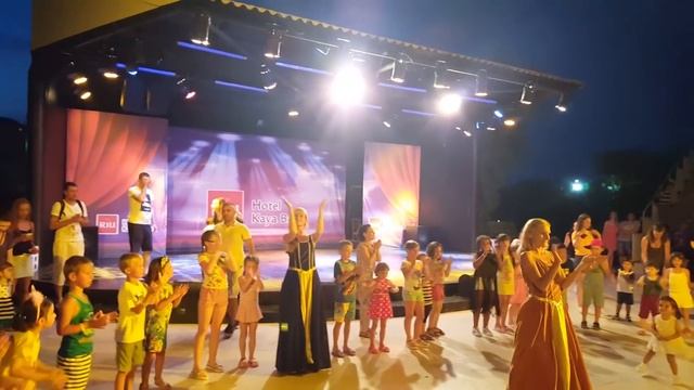 Kaya Belek 5* Детская дискотека в Турции. Мини диско. Disco for children. Mini disco. смотреть онлайн