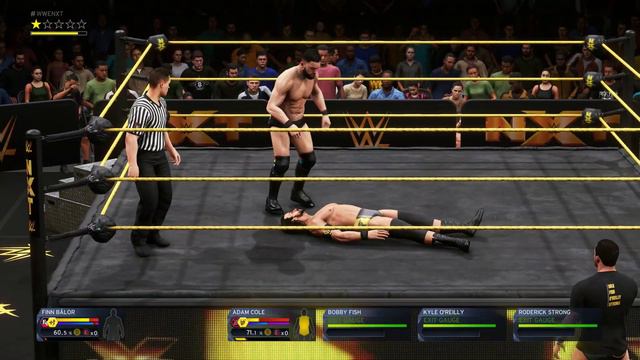 WWE 2K20 Adam Cole vs Finn Balor NXT 4K смотреть онлайн