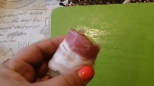 Кабачки. Вкуснейшее рулетики из кабачков и бекона.