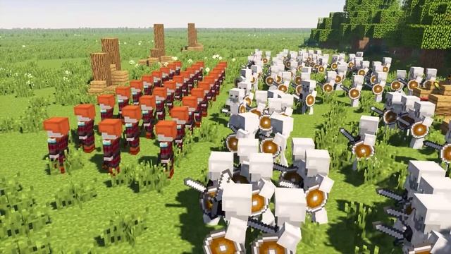 Minecraft - ILLAGERS VS VILLAGERS | Part 1 смотреть онлайн