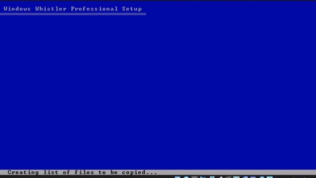 Установка Windows Whistler Build 2276 на VirtualBox смотреть онлайн