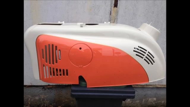 SR59 Berliner Roller Lackierung in Perlweiss und Koralle смотреть онлайн