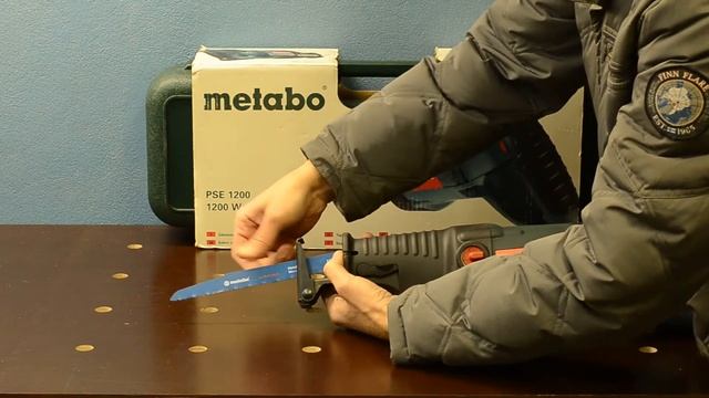 Сабельная маятниковая пила Metabo PSE 1200. Metabo PSE 1200 reciprocating saw. смотреть онлайн