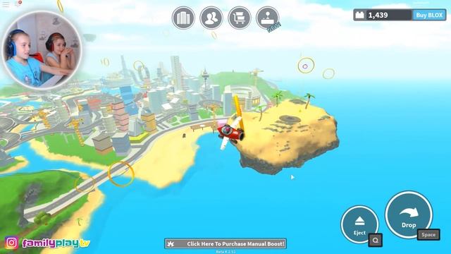 ГОРОД ПРИКЛЮЧЕНИЙ и РАЗВЛЕЧЕНИЙ в ROBLOX! АМЕРИКАНСКИЕ ГОРКИ и МАШИНА САМОЛЕТ смотреть онлайн