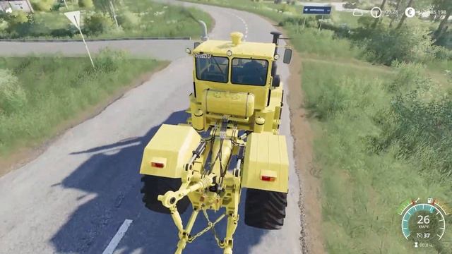 Обзор нового бесплатного мода Кировец К-700А для игры «Farming Simulator 19» смотреть онлайн