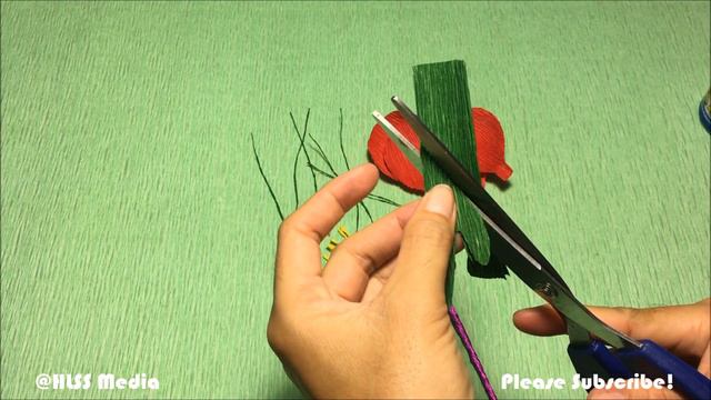 How to make beautiful poppy paper flower from crepe paper|diy origami poppy paper flower making смотреть онлайн