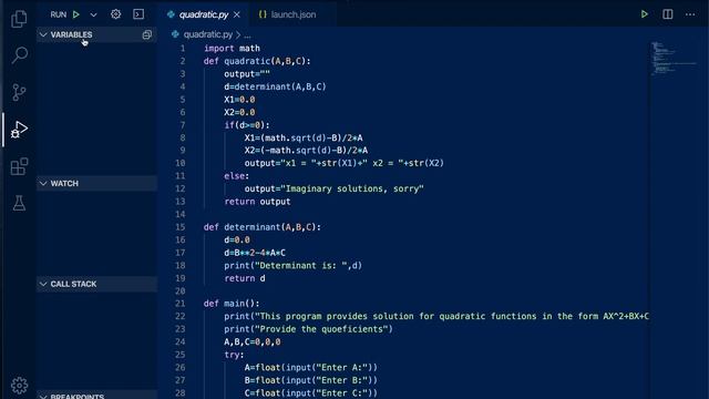Debugging python in Visual Studio смотреть онлайн