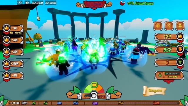 Roblox Dragon Race Clicker Part 2 смотреть онлайн