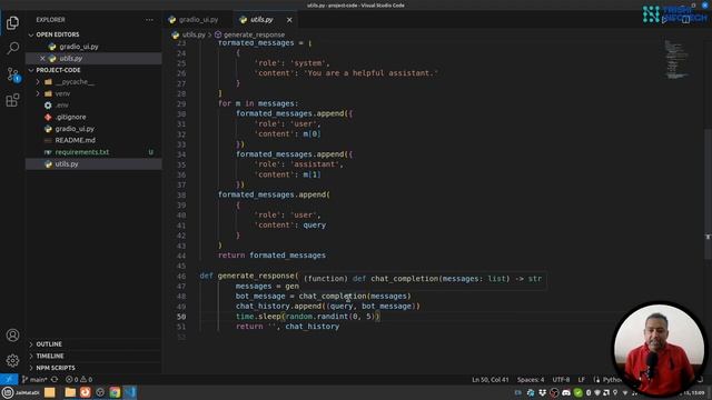 How to build Openai Chatbot | Python | Openai | Gradio смотреть онлайн