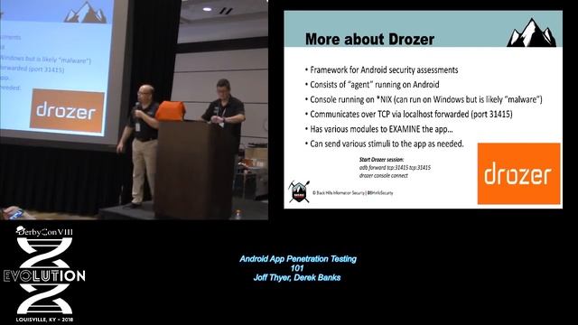 Track 1 04 Android App Penetration Testing 101 Joff Thyer Derek Banks смотреть онлайн
