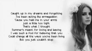 Lana Del Rey - White Mustang (Lyrics)