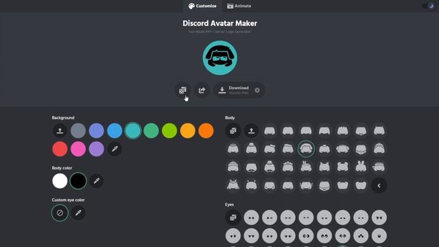 Как сделать аватарку | Создаем свой логотип дискорда | Discord Avatar Maker смотреть онлайн