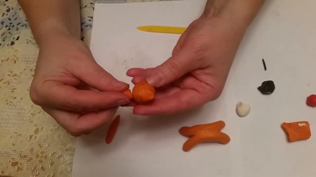 ЛЕПИМ РЫЖЕГО КОТА ВАСИЛИЯ ИЗ ПЛАСТИЛИНА, УРОК ЛЕПКИ ИЗ ПЛАСТИЛИНА смотреть онлайн