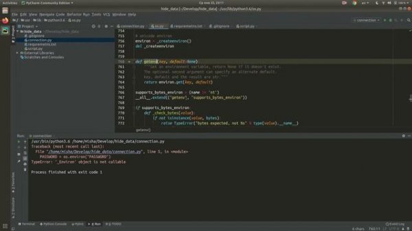 Работа с переменными окружения в Python, os.getenv и python-dotenv.