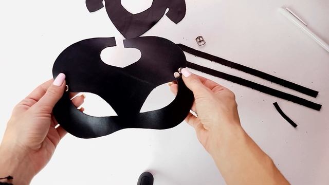 МАСКА КОШКИ своими руками | Мастер класс + ВЫКРОЙКА смотреть онлайн