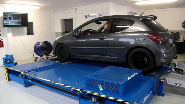 Peugeot 207 1.6 THP 208ps Gt-innovation optimiert. смотреть онлайн