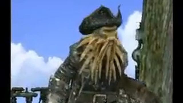 Davy Jones in the Pirates of the Caribbean 3 Video Game смотреть онлайн