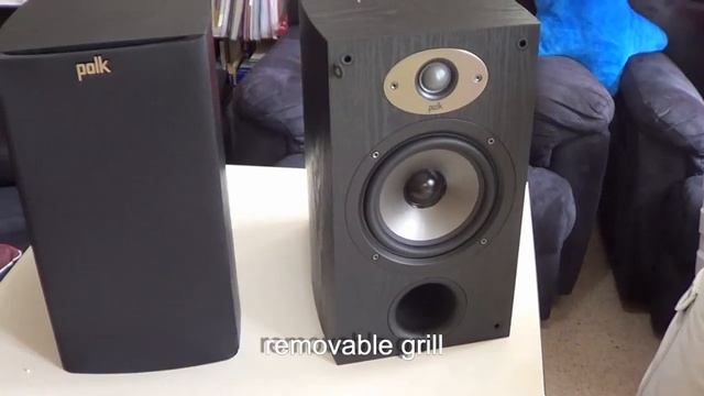 Polk Audio TSx220B Bookshelf Speakers Specifications and Unboxing смотреть онлайн