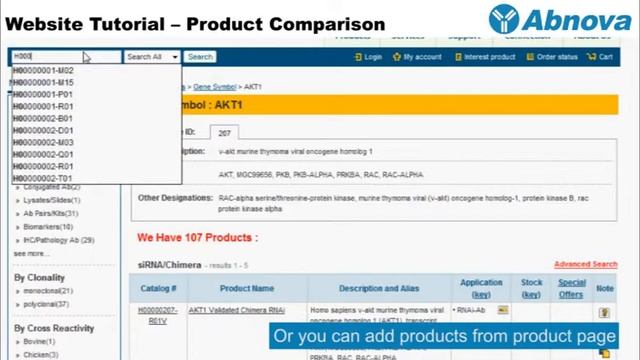 Website Tutorial - Product Comparison смотреть онлайн