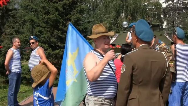 Клип - День ВДВ" Автопробег 2 Августа 2016г." Самара смотреть онлайн