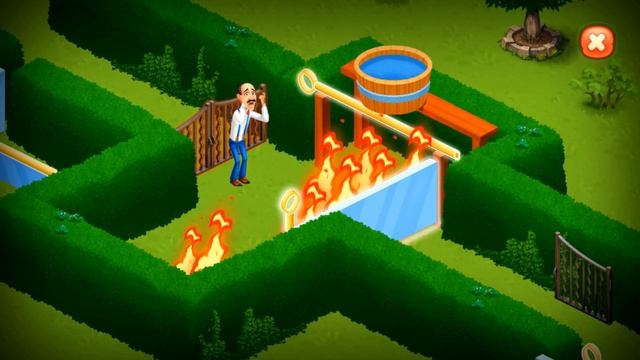 Gardenscapes - A Matching Puzzle Garden Gameplay Walkthrough Day 2 Complete（New update） смотреть онлайн