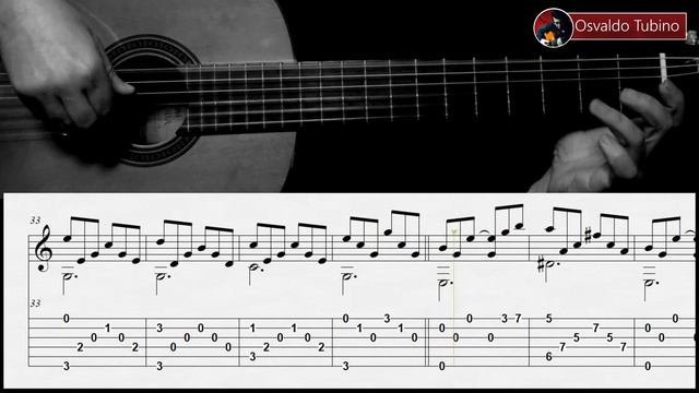 Cant help falling in love (Elvis Presley) - Fingerstyle guitar - Arreglo solista con partitura смотреть онлайн