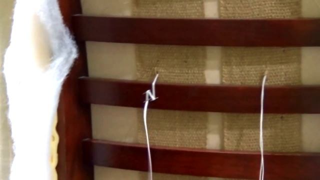 DIY - HOW TO REUPHOLSTER A TUFTED CHAIR | diy - ALO Upholstery смотреть онлайн