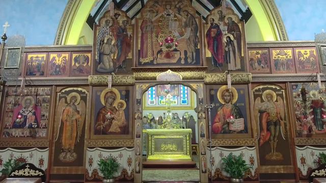 Сретение Господне. Божественная Литургия (15.02.2021) смотреть онлайн