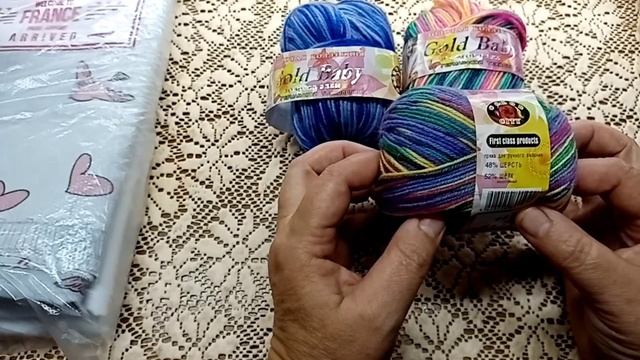 Вязание и не только. Мои покупки. Немного пряжи... ещё меньше ткани и.... семена. смотреть онлайн