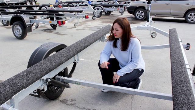 Прицеп МЗСА 81771E исп. 101 для катеров и лодок смотреть онлайн