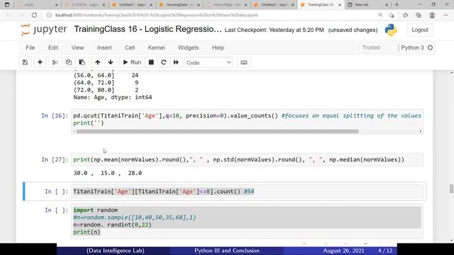 Class 16 - Python III and What's Next смотреть онлайн