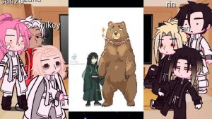 Tokyo revengers react to takemichi as Muchiro Tokito||Cre:[ Min_Simple™ ]