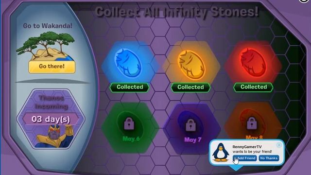 Club Penguin Online: MARVEL Infinity War Party! May 6,2018! смотреть онлайн