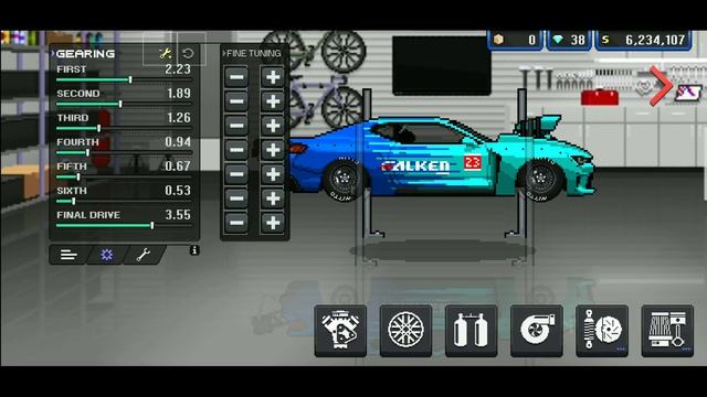 Chevrolet Camaro Build | Pixel Car Racer | 6.2 Seconds 1/4 Mile смотреть онлайн