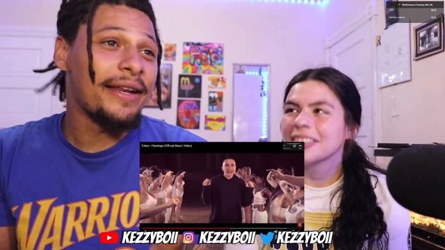 THIS IS DIFFERENT!! - Token flamingo Music Video (REACTION) смотреть онлайн