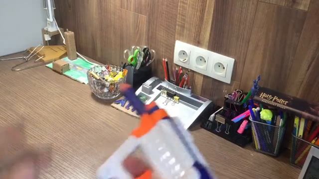 Обзор на Бластер nerf. Nerf triad ex-3/Нерф триад икс-3 смотреть онлайн